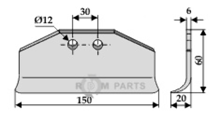 RDM Parts Change blade