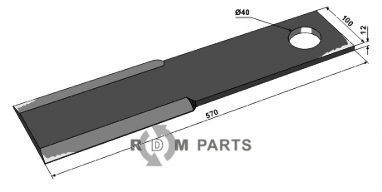 RDM Parts Messer geeignet für Suire 16-190157005