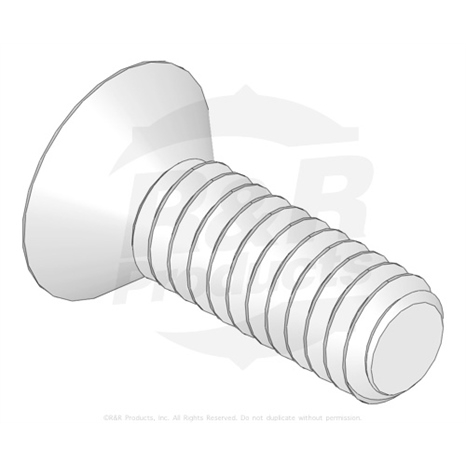 Screw - 1/4-20x3/4 fl hd soc cs ss Screw - 1/4-20x3/4 fl hd soc cs ss