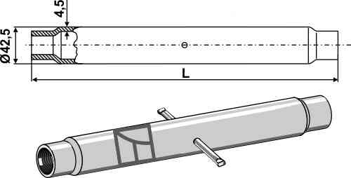 Spannhülse M 27 x 3