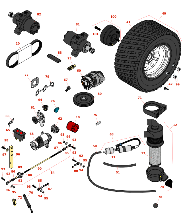 Toro Z Master Professional 7000 Traction Unit