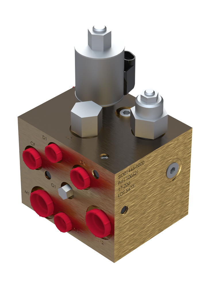 Manifold block assy