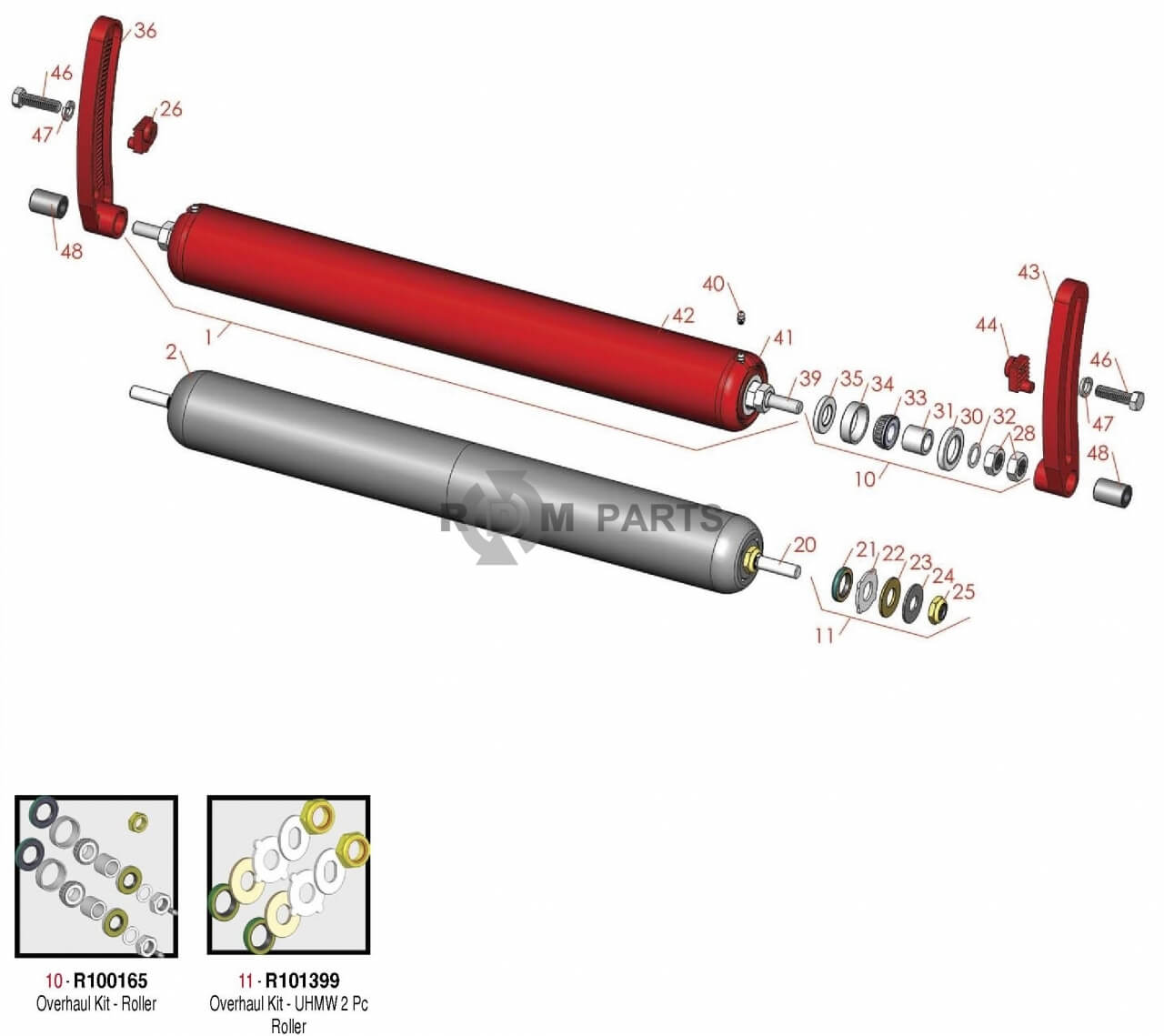 Replacement parts for Toro reelmaster Fairway rollers Replacement parts for Toro reelmaster Fairway rollers