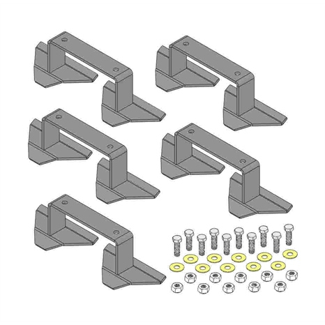 Kit - cultivator blade set/5