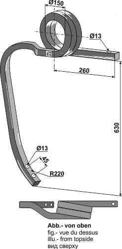 Double coil spring