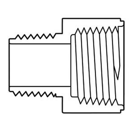 3/8 pvc ipt adapter (mpt x fpt) sch40