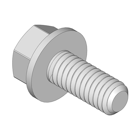 Bolt - 5/16-18x3/4 hx ser was hd