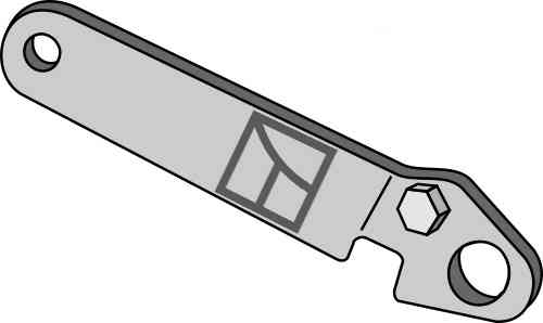 Right side-mounting lever