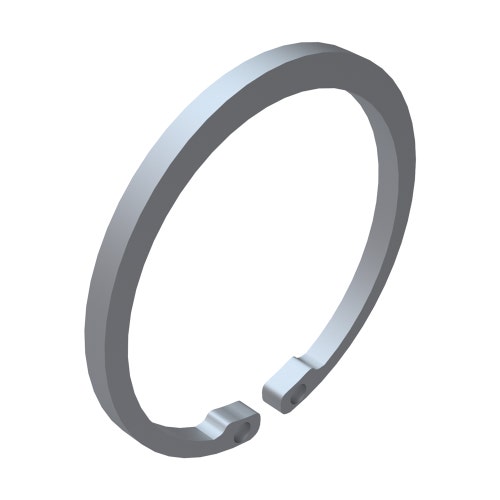 Retaining ring - reel coupling