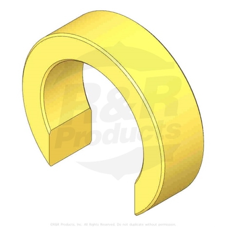 Spacer - rear castor fork Spacer - rear castor fork