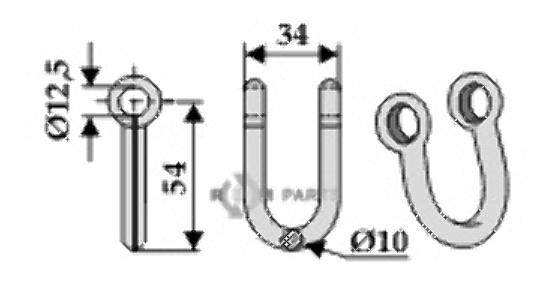 Schäkel 63-mal-25