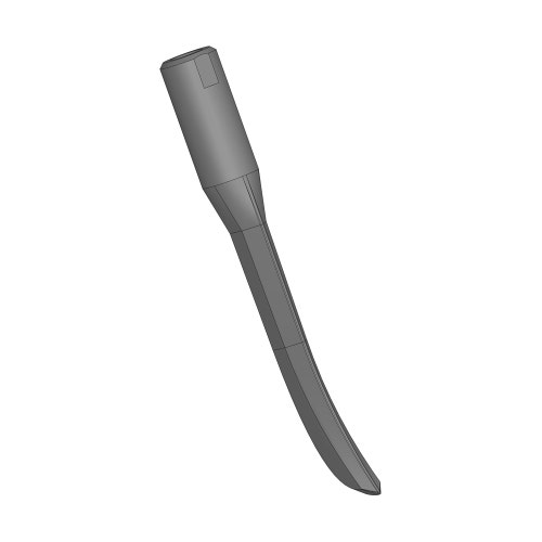 Slicing knife tine - 3/8 alloy Slicing knife tine - 3/8 alloy