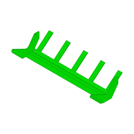 Sod blade - 24 formed heavy duty hard faced w/5 fingers