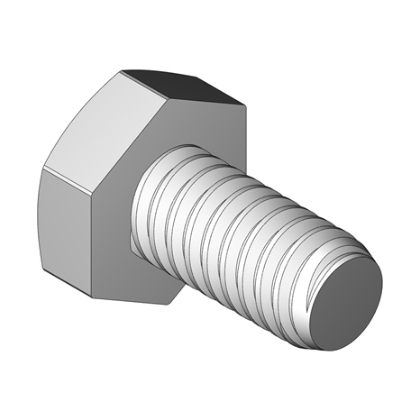 Bolt - hex washer 1/4-20 x 1/2