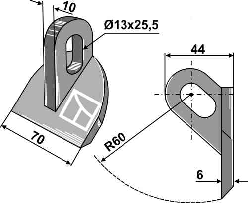 RDM Parts Pruning hammer fitting for Müthing MU5