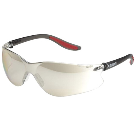 Xenon safety glasses - indoor/outdoor polycarbonate