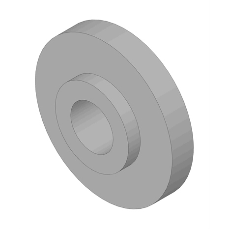 BUSHING - RUBBER - FLANGED