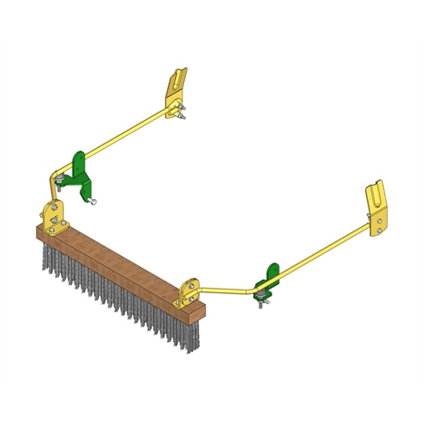 Push brush kit - fits 220-220b