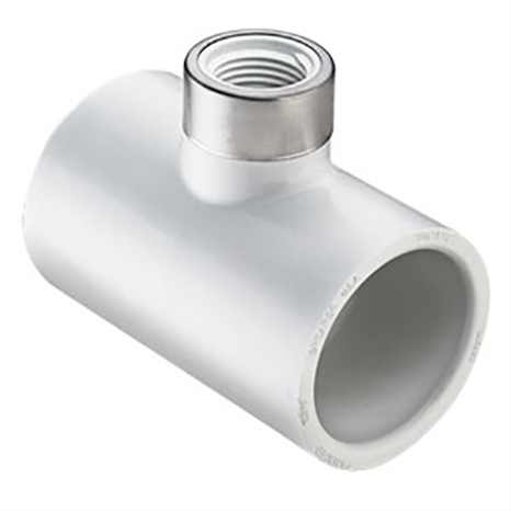 2-1/2x2 pvc reducing tee (soc x srfpt) sch40