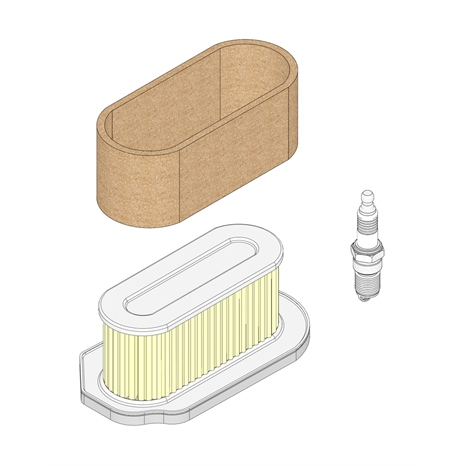 Filter kit - 400 hour maintenance