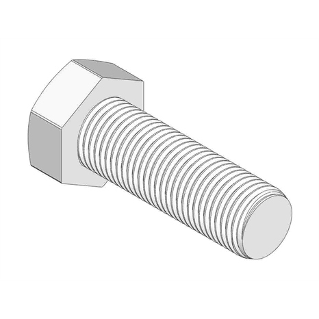 Bolt - spindle 1/2-20 x 1.5gr5
