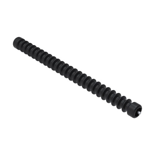 Roller - grooved uhmw polyethylene