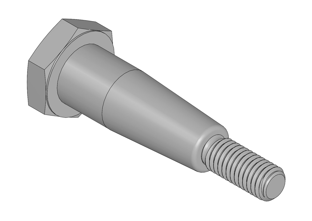 Pin-tapered