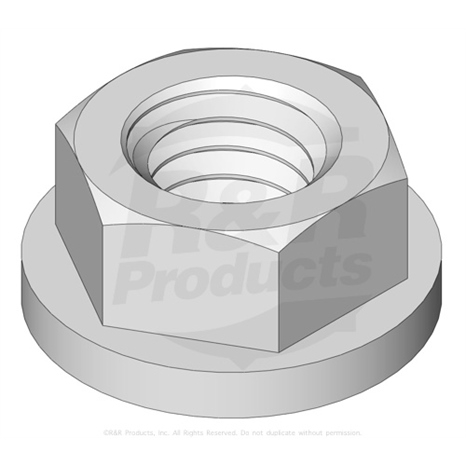 Locknut - flanged