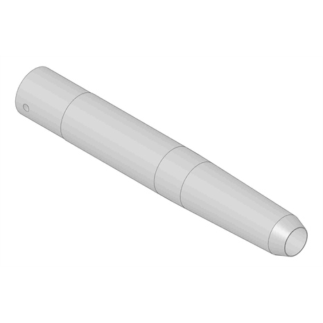 Alloy hollow tine - .625mt x 4.500l x .520od