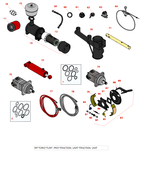 Toro HTM Traction Unit