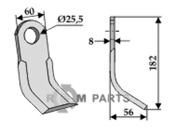 RDM Parts Y-blade RDM Parts Y-blade