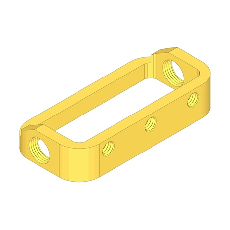 Block - bedknife adjusting