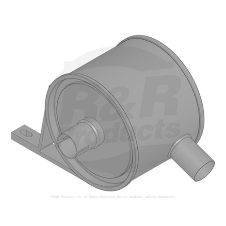 Muffler - fits 16 hp eng.