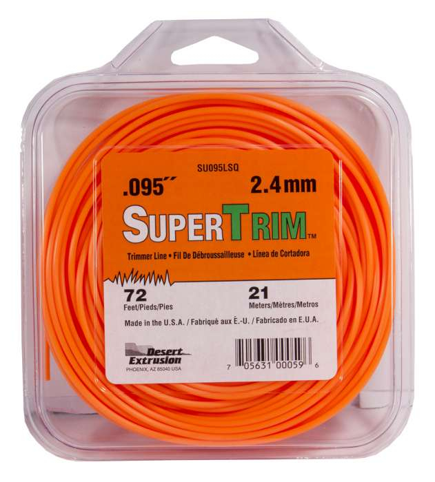 Trimmer line supertrim™ orange large loop .095" / 2.4mm