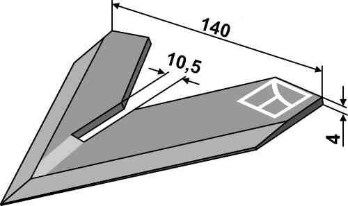 Jointer 140mm fitting for Steketee 405714