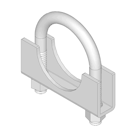 Klammer für Auspuff