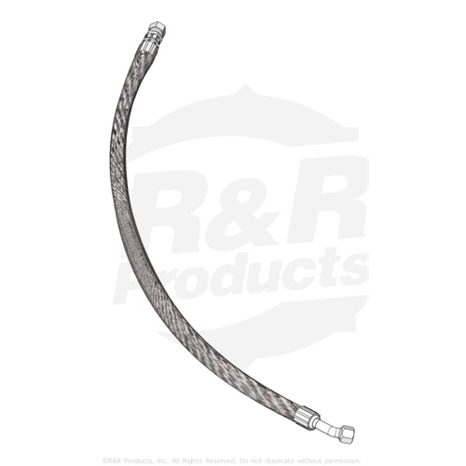 Hydraulic hose assy - rear reel motor Hydraulic hose assy - rear reel motor