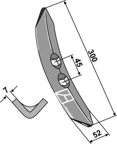 Share 300mm fitting for Väderstad 208932