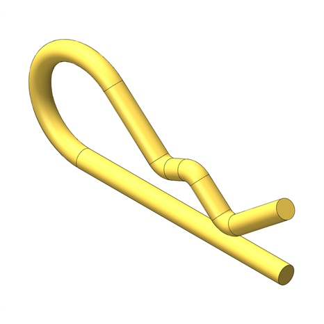 Pin-hair