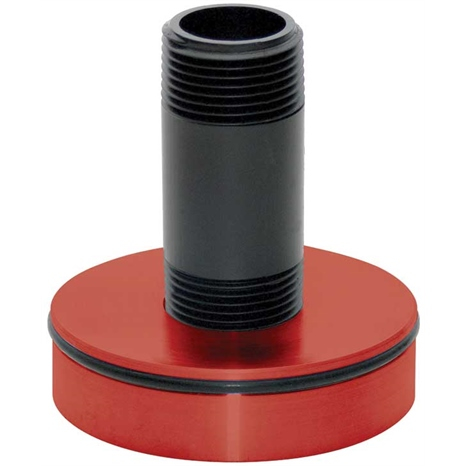 Underhill hosetap adapter - with 4in riser (nipple) 1in npt threads - fits all toro 650 - 680 - 750 - 780 - 850 - 880 and dt series golf sprinklers with 1-1/2in inlet 