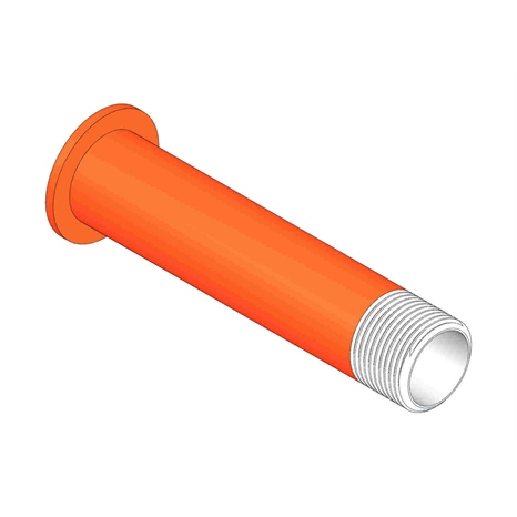 Tube - outer lever assy - orange