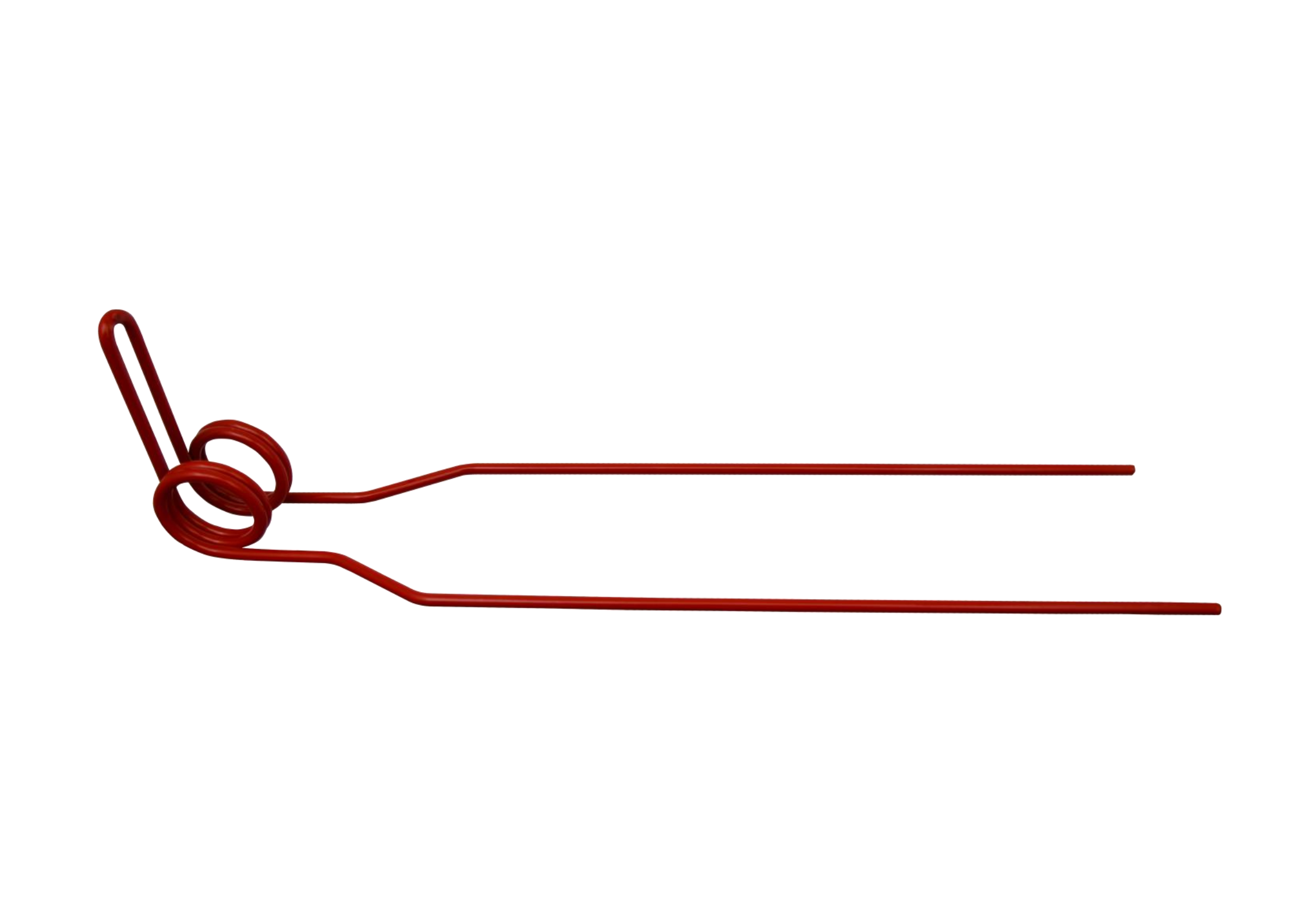 Fischer: Spring tine harrow, powder coated red, single or double 4520263-dop
