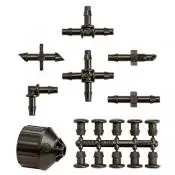 Mikrofittings og adaptere
