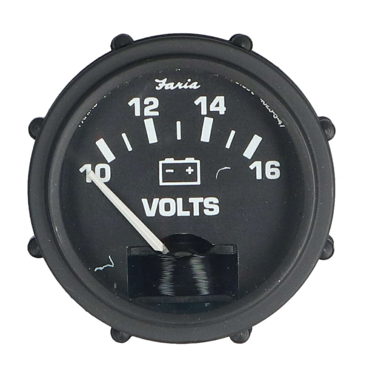 Voltmeter unlit 12v w/ color g