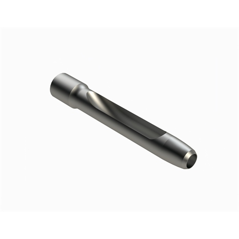 Alloy machined side-eject tine - .750mt x 4.750l x .550od