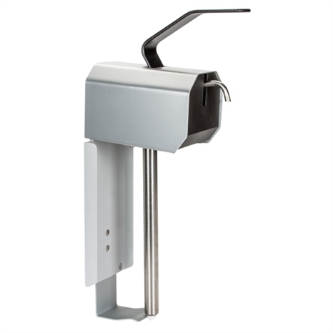 Full bore ss wall mount dispenser - fits 1 gal