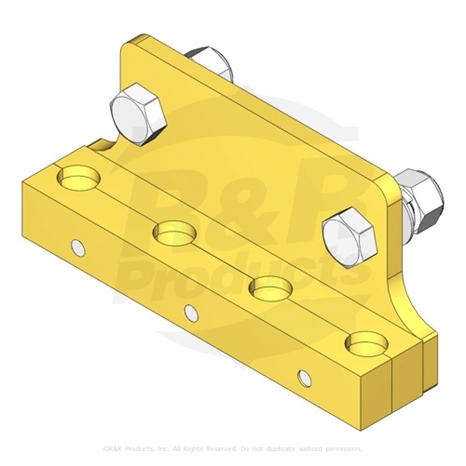 Tine holder assy - 4 tine 7/8 mt