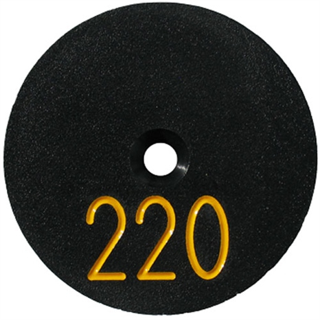 Sprinkler cap yardage marker - 1 number