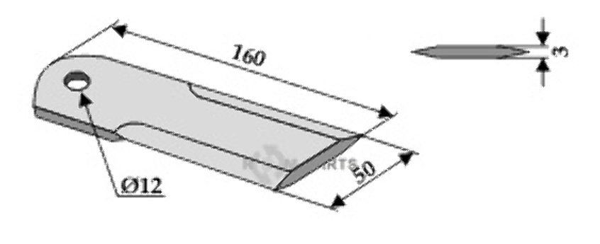 Counter blade