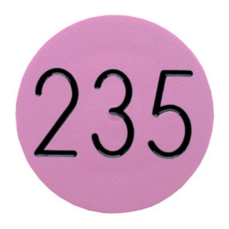 Sprinkler cap yardage marker - 1 number